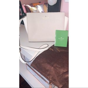 Kate Spade beige cross body mini bag
